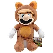 Super Mario Tanooki Mario 11-Inch Plush